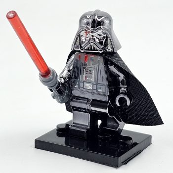 Chrome Darth Vader Minifigure Building Block