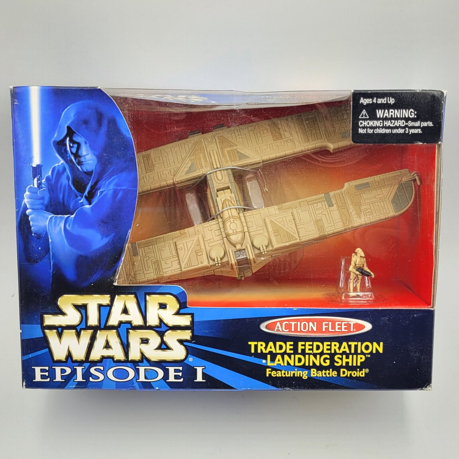 Star Wars Micro Machines Action Fleet Trade Federation Landing Ship  (Sealed) Ep1