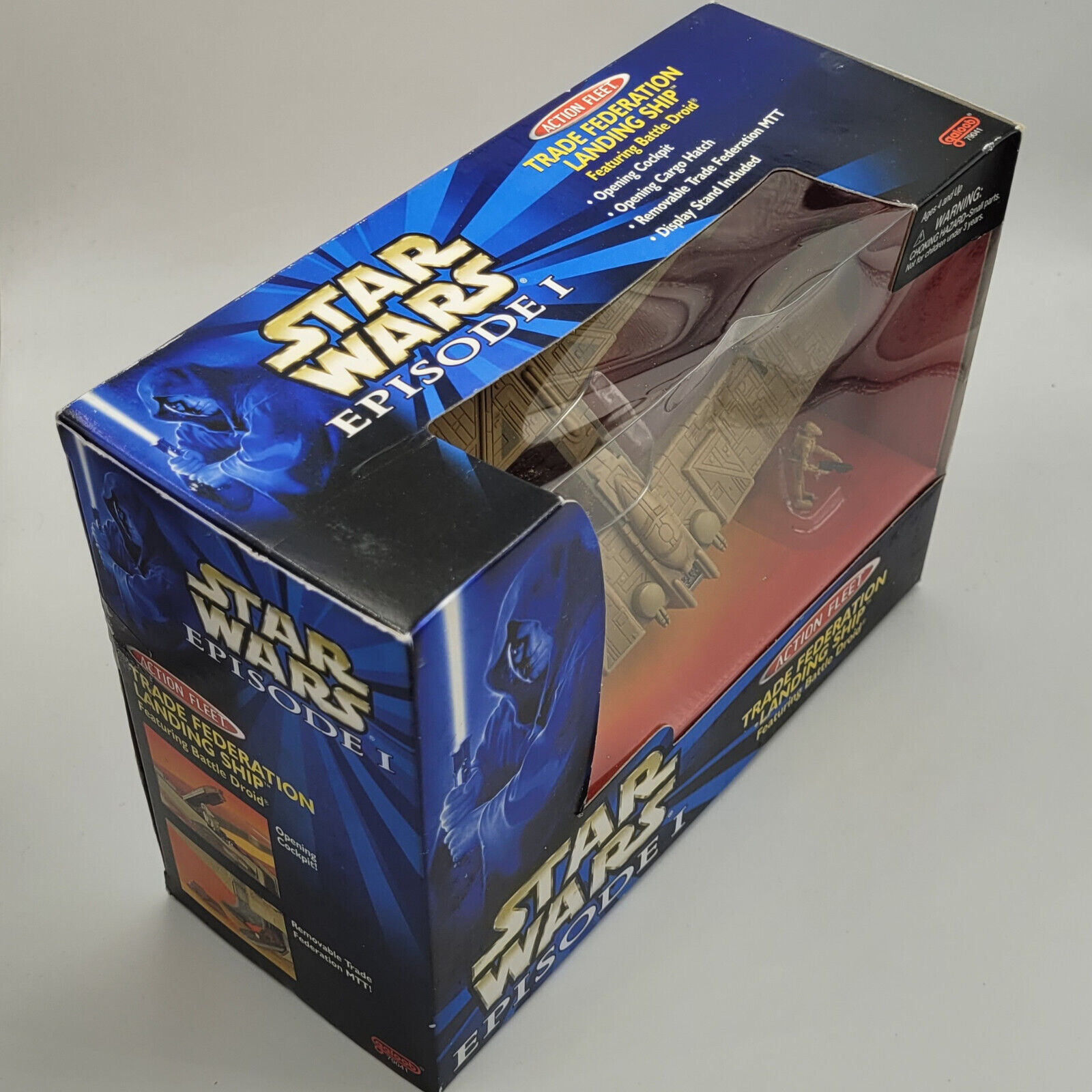 Star Wars Micro Machines Action Fleet Trade Federation Landing Ship  (Sealed) Ep1