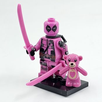 Pink Suit Deadpool Minifigure Building Block