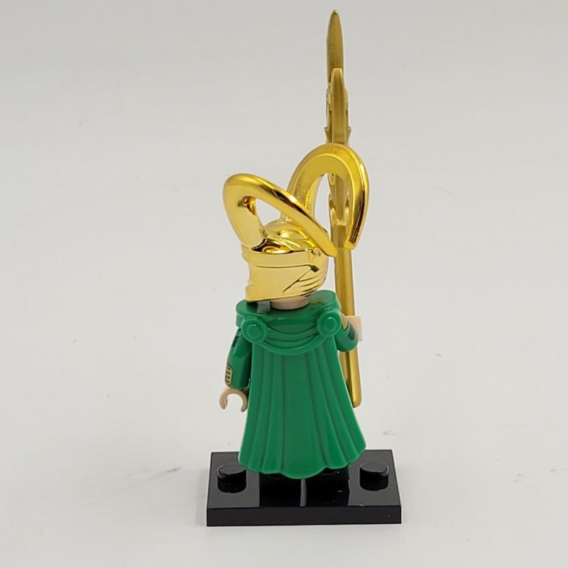 Chrome Loki Minifigure Building Block